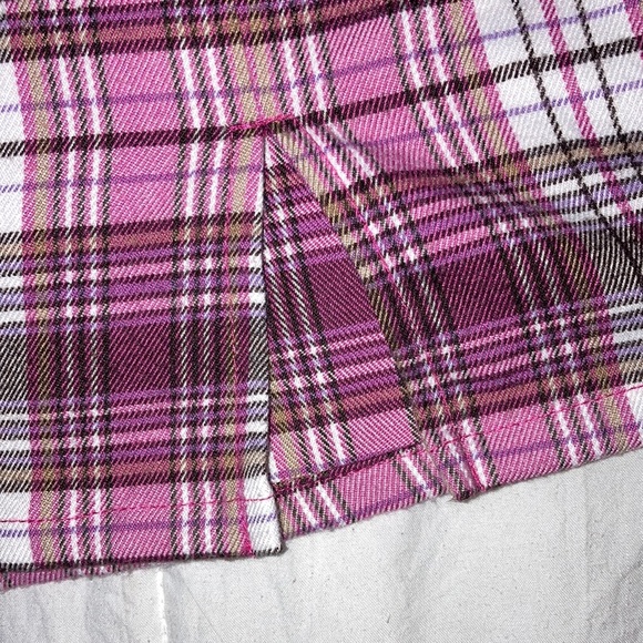 Target pink plaid skirt - Picture 2 of 3